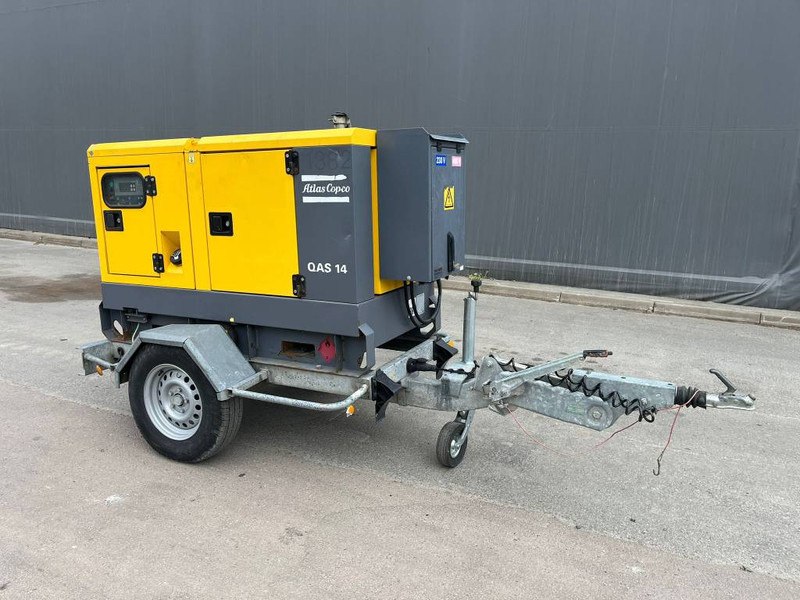 Atlas-Copco QAS 14 ST3 - Áramfejlesztő: 4 kép. Atlas-Copco QAS 14 ST3 - Áramfejlesztő: 4 kép.