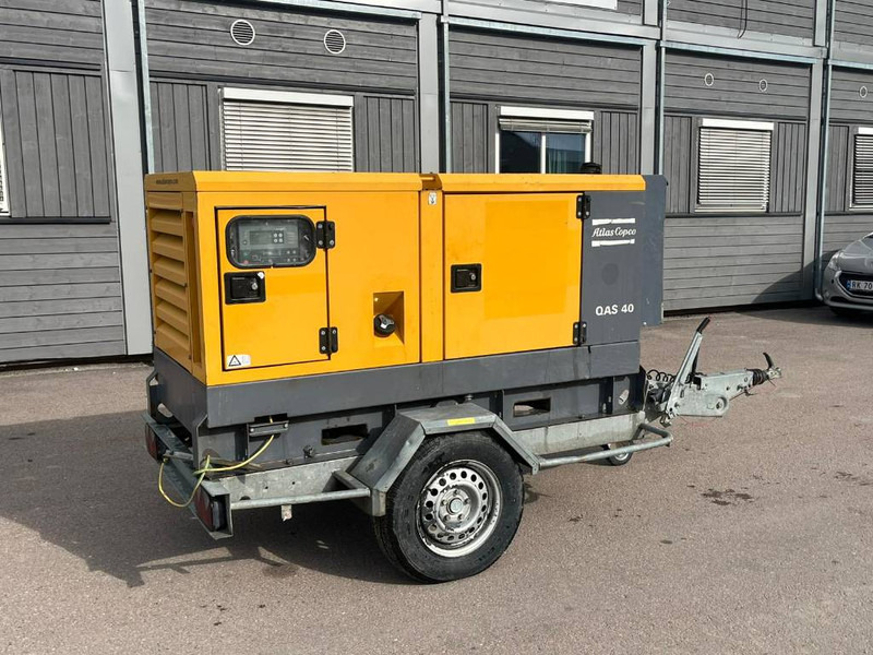 Atlas-Copco QAS 40 - Áramfejlesztő: 4 kép. Atlas-Copco QAS 40 - Áramfejlesztő: 4 kép.