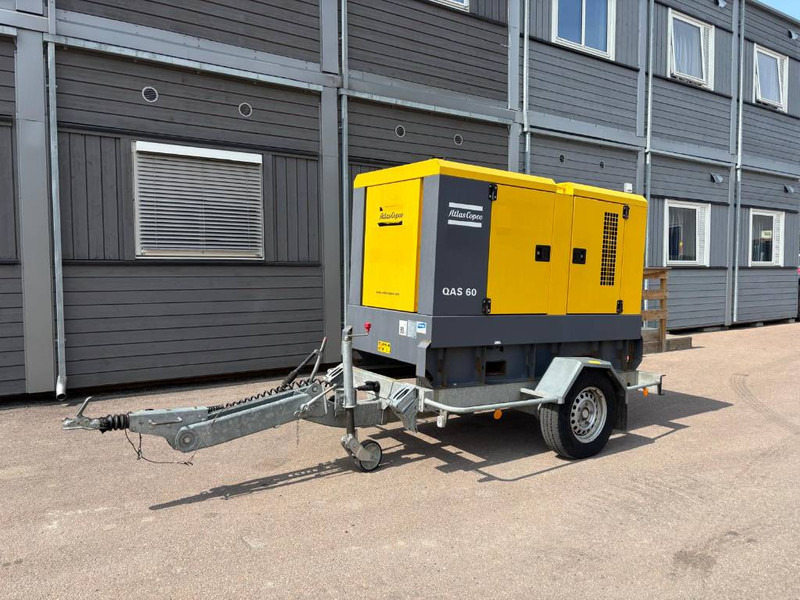 Atlas-Copco QAS 60 - Áramfejlesztő: 1 kép. Atlas-Copco QAS 60 - Áramfejlesztő: 1 kép.