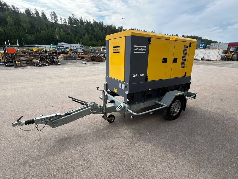 Atlas-Copco QAS 60 ST3 - Áramfejlesztő: 1 kép. Atlas-Copco QAS 60 ST3 - Áramfejlesztő: 1 kép.