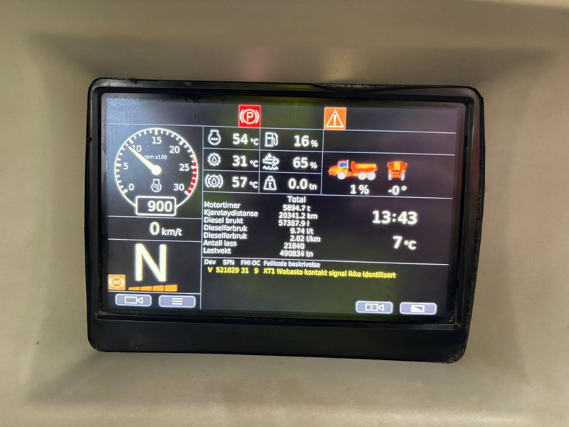 Csuklós dömper Doosan DA 30: 6 kép.