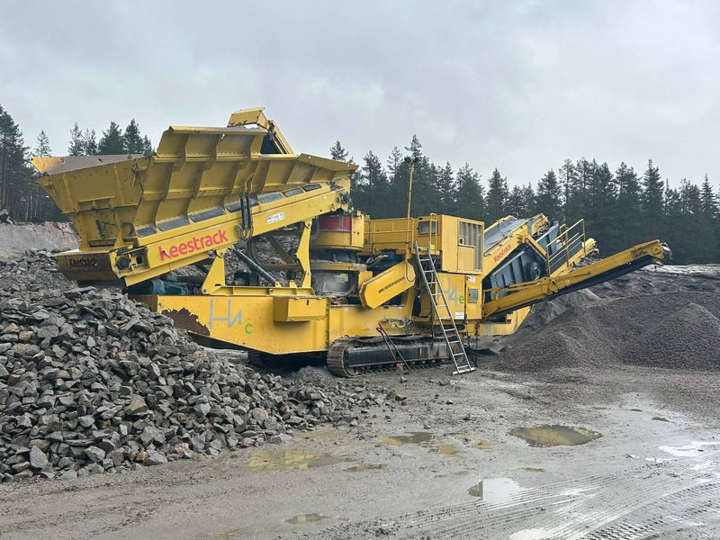 Keestrack H4E - Mobil törőgép: 3 kép. Keestrack H4E - Mobil törőgép: 3 kép.