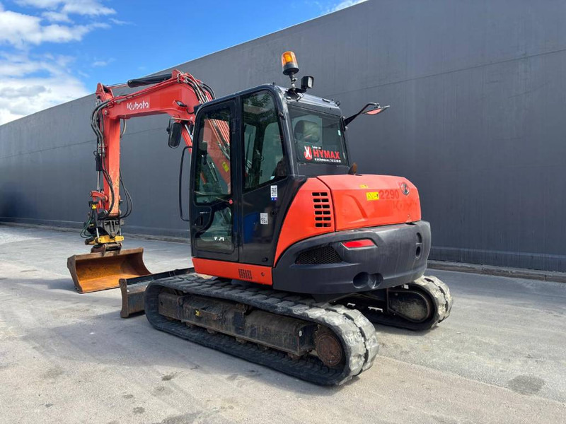 Kubota KX 080-4 - Minikotró: 4 kép. Kubota KX 080-4 - Minikotró: 4 kép.