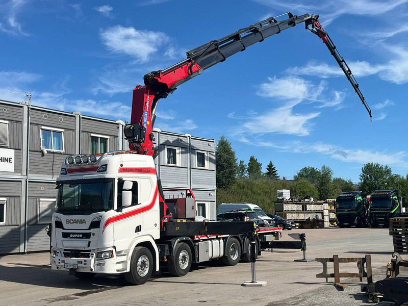 ** SOLD ** Scania R 590 + HMF 9520 K6 + Jibb + Win - Darus autó: 2 kép. ** SOLD ** Scania R 590 + HMF 9520 K6 + Jibb + Win - Darus autó: 2 kép.
