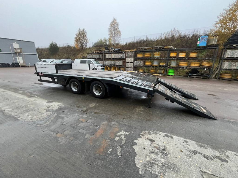 Pótkocsi mélybölcsős Scanslep B2DC: 16 kép.