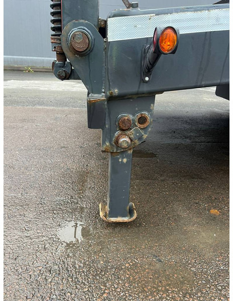 Pótkocsi mélybölcsős Scanslep B2DC: 14 kép.