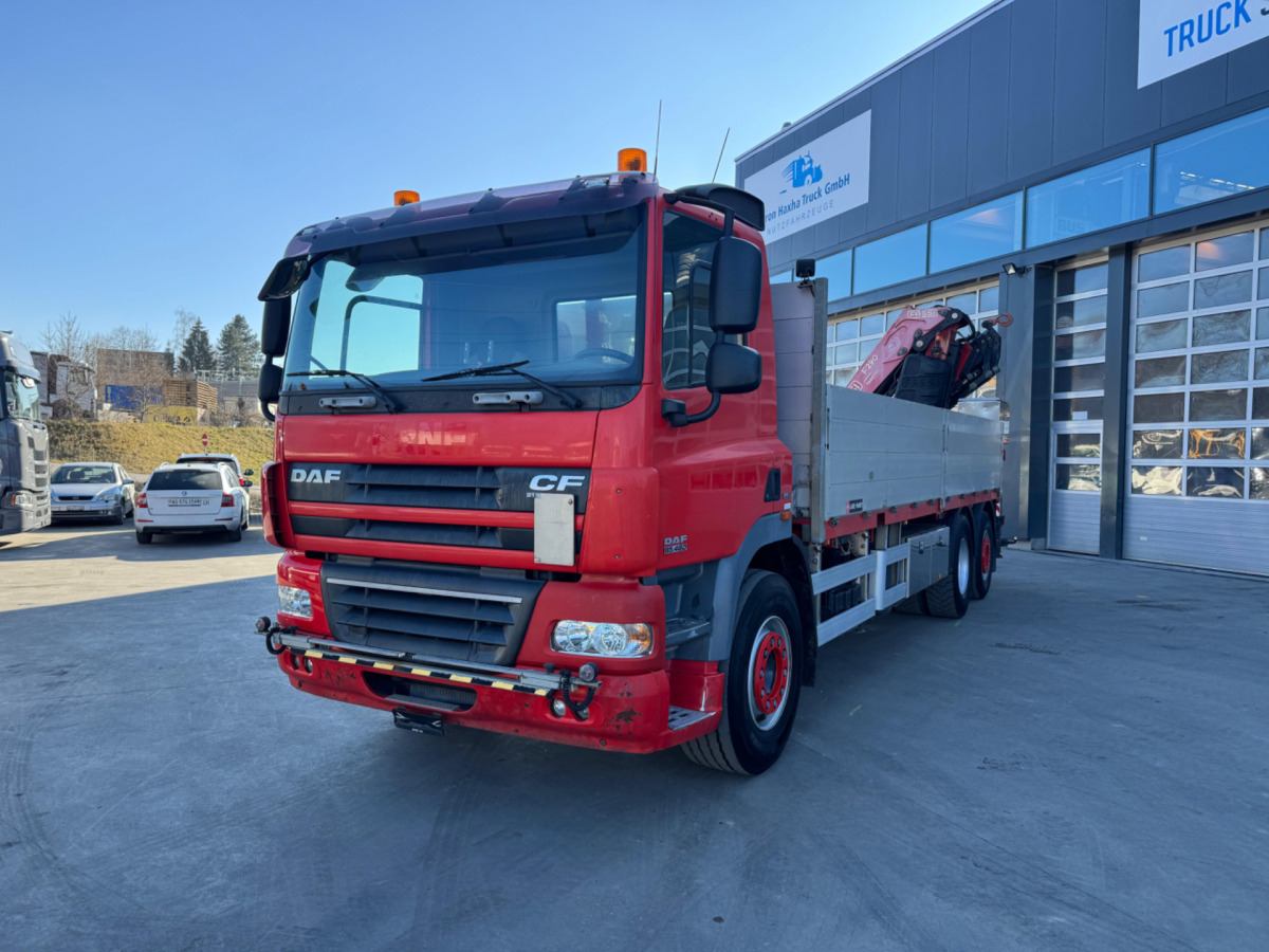 DAF CF 460 6x2 Fassi 290-4 - Darus autó: 2 kép. DAF CF 460 6x2 Fassi 290-4 - Darus autó: 2 kép.