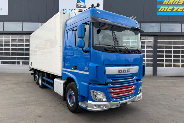 DAF XF460 6x2 Thermoking TS-300 - Hűtős teherautó: 3 kép. DAF XF460 6x2 Thermoking TS-300 - Hűtős teherautó: 3 kép.