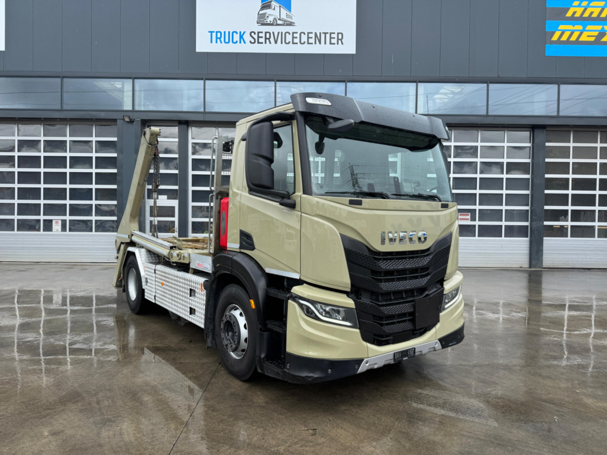 IVECO S Way 420 4x2 Trösch - Konténerszállító: 3 kép. IVECO S Way 420 4x2 Trösch - Konténerszállító: 3 kép.