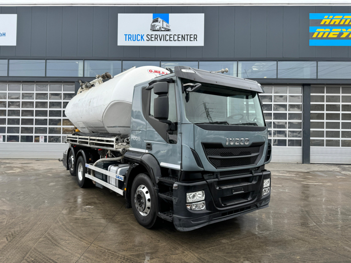 IVECO Stralis 460 6x2 Cementsilo Kompressor - Tartályos teherautó: 3 kép. IVECO Stralis 460 6x2 Cementsilo Kompressor - Tartályos teherautó: 3 kép.