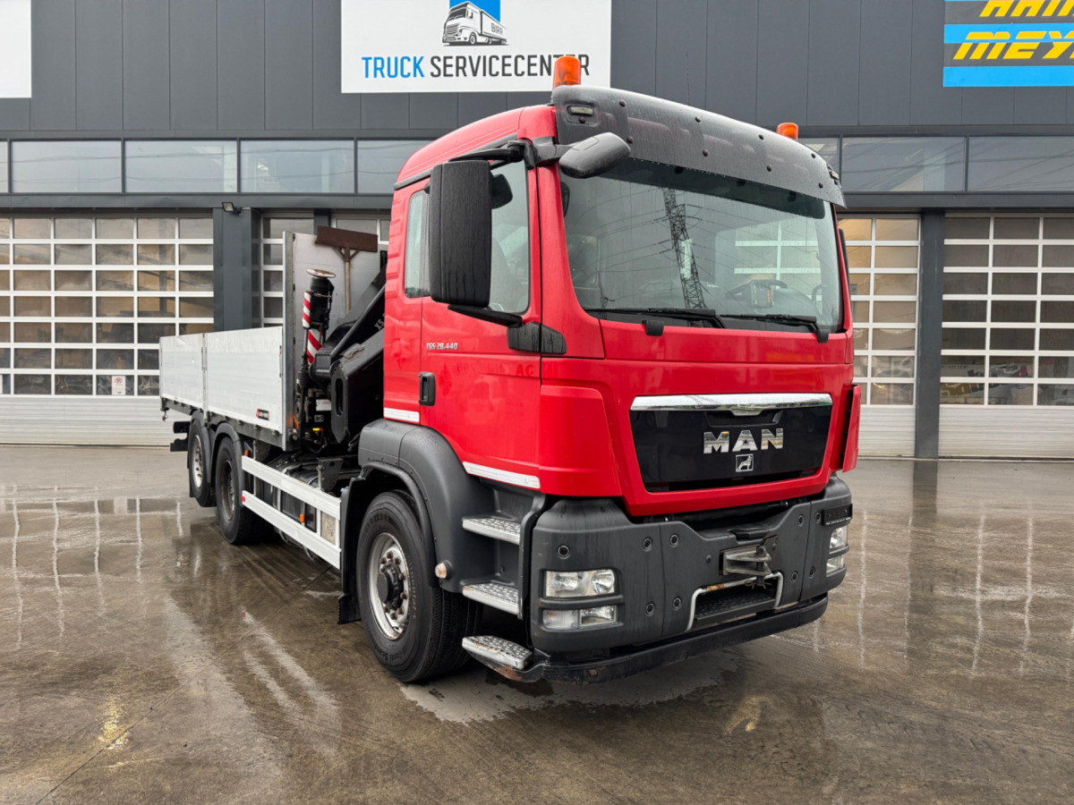 MAN TGS 28.440 6x4/4 Hiab 288-5 - Darus autó: 4 kép. MAN TGS 28.440 6x4/4 Hiab 288-5 - Darus autó: 4 kép.