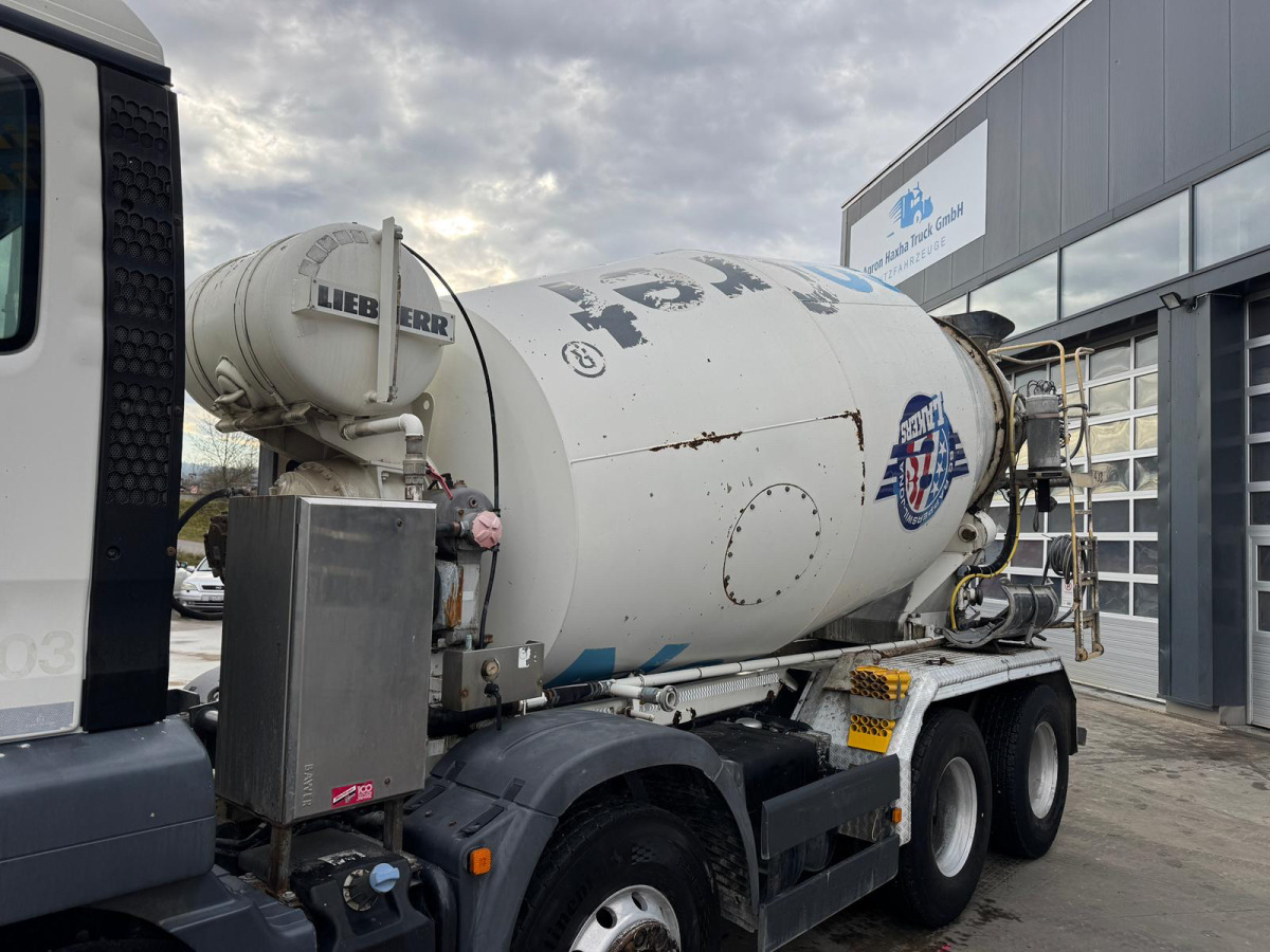Betonmixer MAN TGS 32.440 8x4 Liebherr 9m3: 9 kép. Betonmixer MAN TGS 32.440 8x4 Liebherr 9m3: 9 kép.