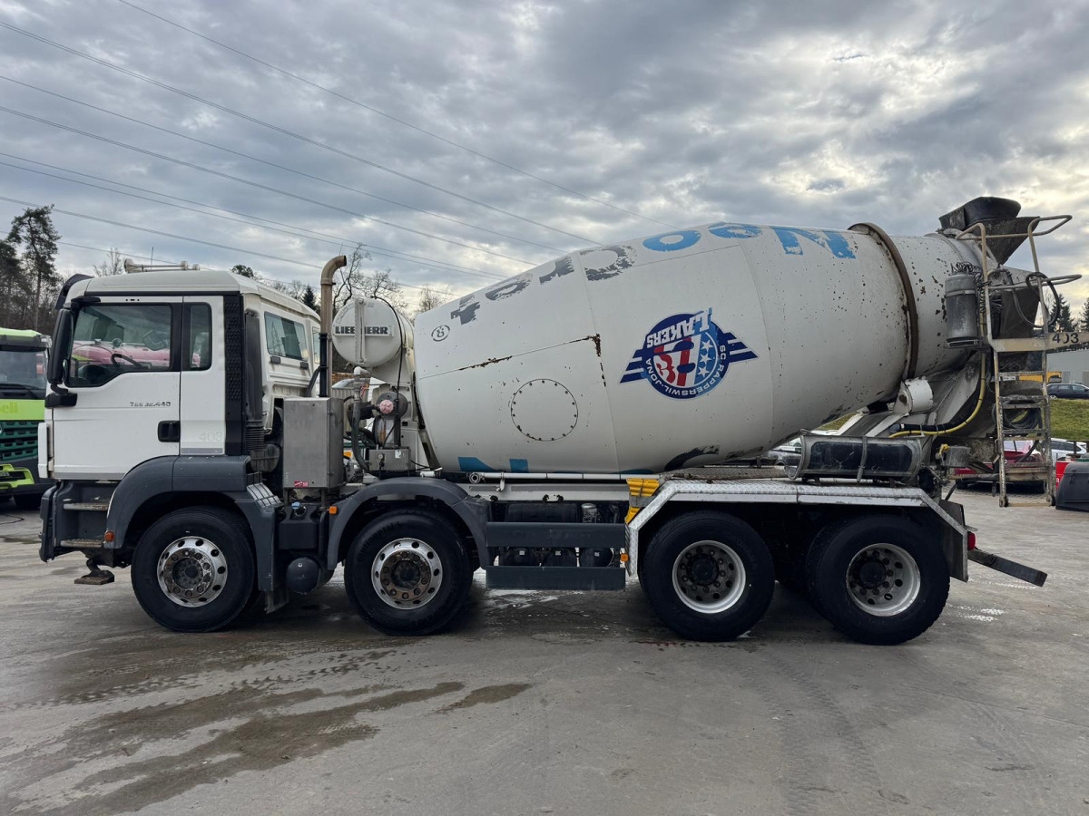 Betonmixer MAN TGS 32.440 8x4 Liebherr 9m3: 8 kép. Betonmixer MAN TGS 32.440 8x4 Liebherr 9m3: 8 kép.