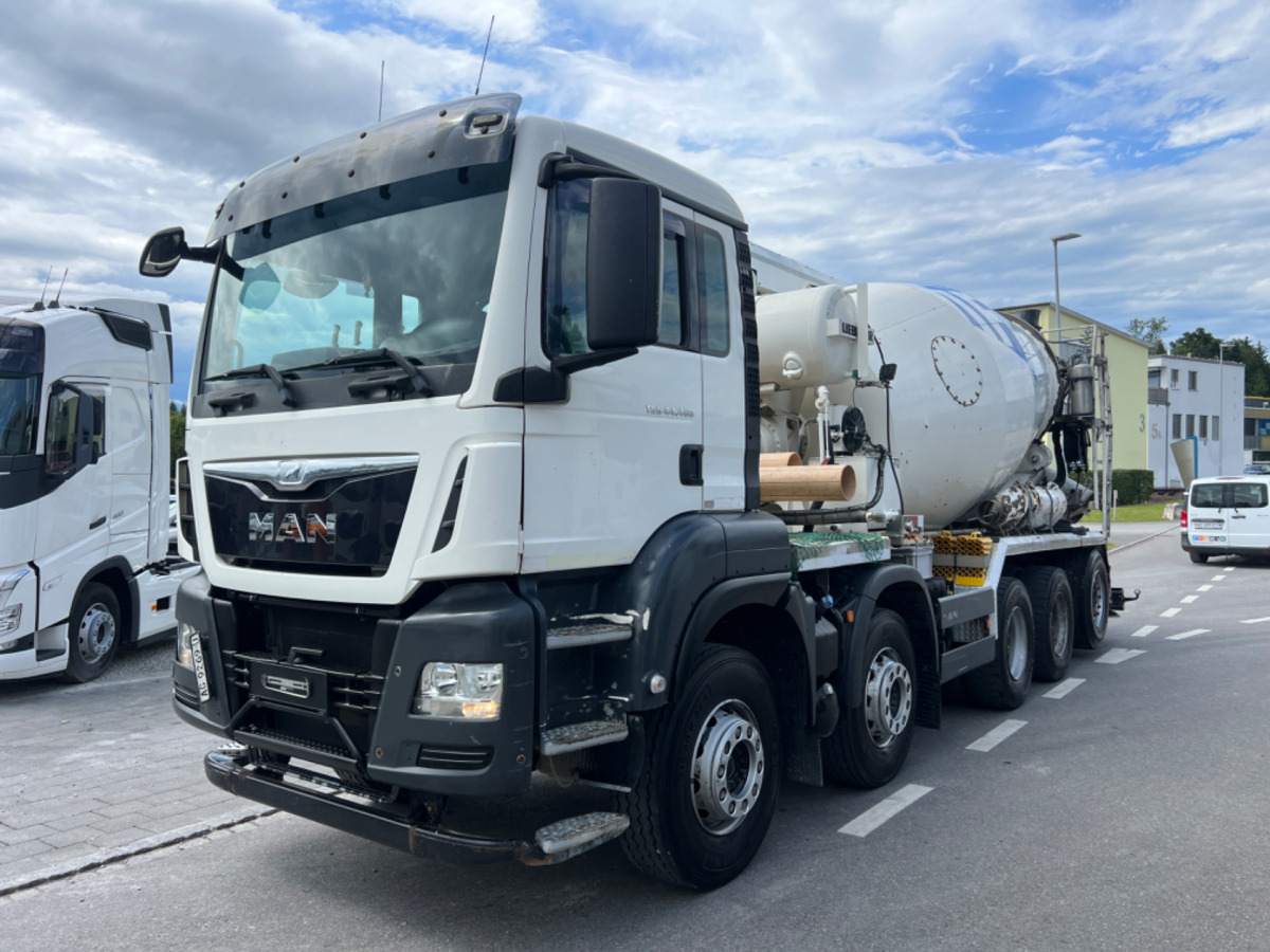 MAN TGS 35.480 10x4 10m3 Förderband 17M Liebherr - Betonmixer: 1 kép. MAN TGS 35.480 10x4 10m3 Förderband 17M Liebherr - Betonmixer: 1 kép.
