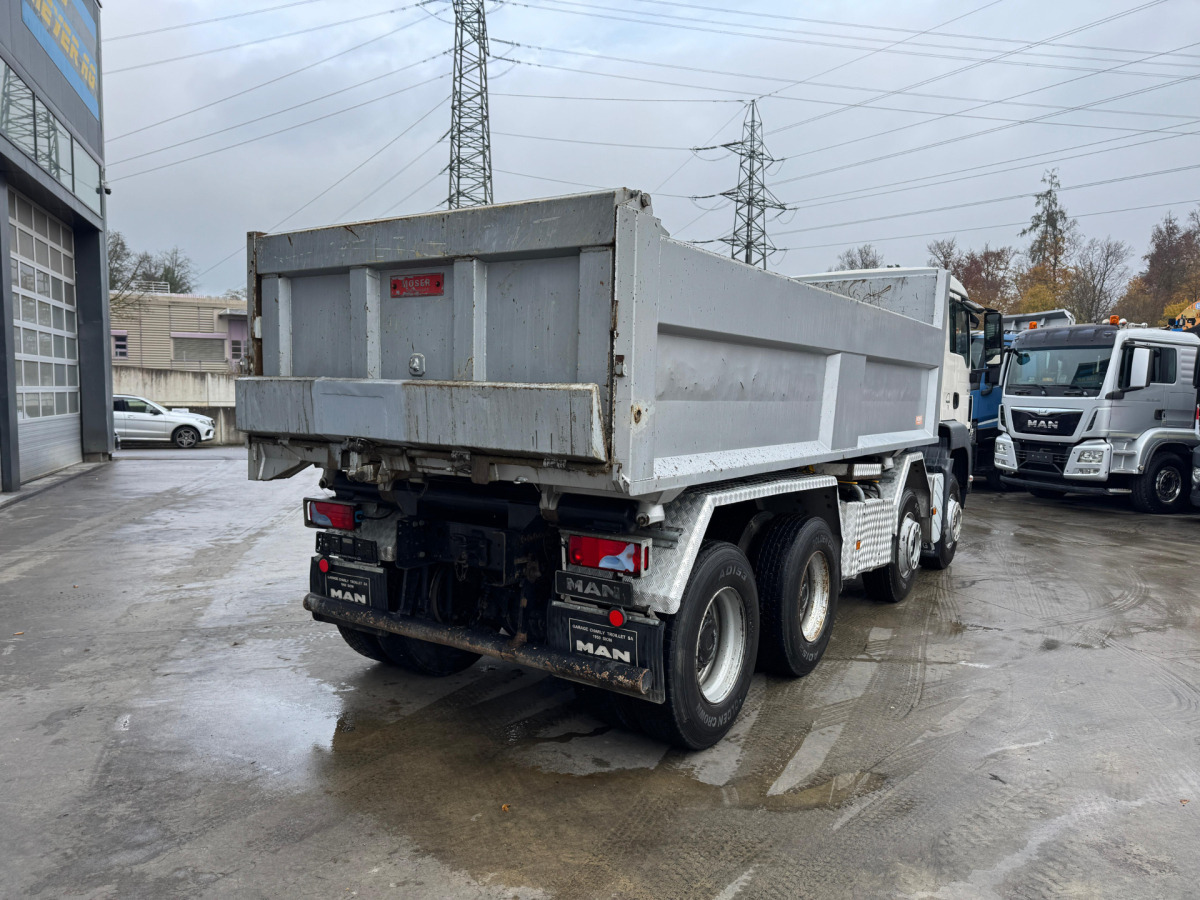 MAN TGS 37.480 8x4 Moser - Billenőplatós teherautó: 5 kép. MAN TGS 37.480 8x4 Moser - Billenőplatós teherautó: 5 kép.