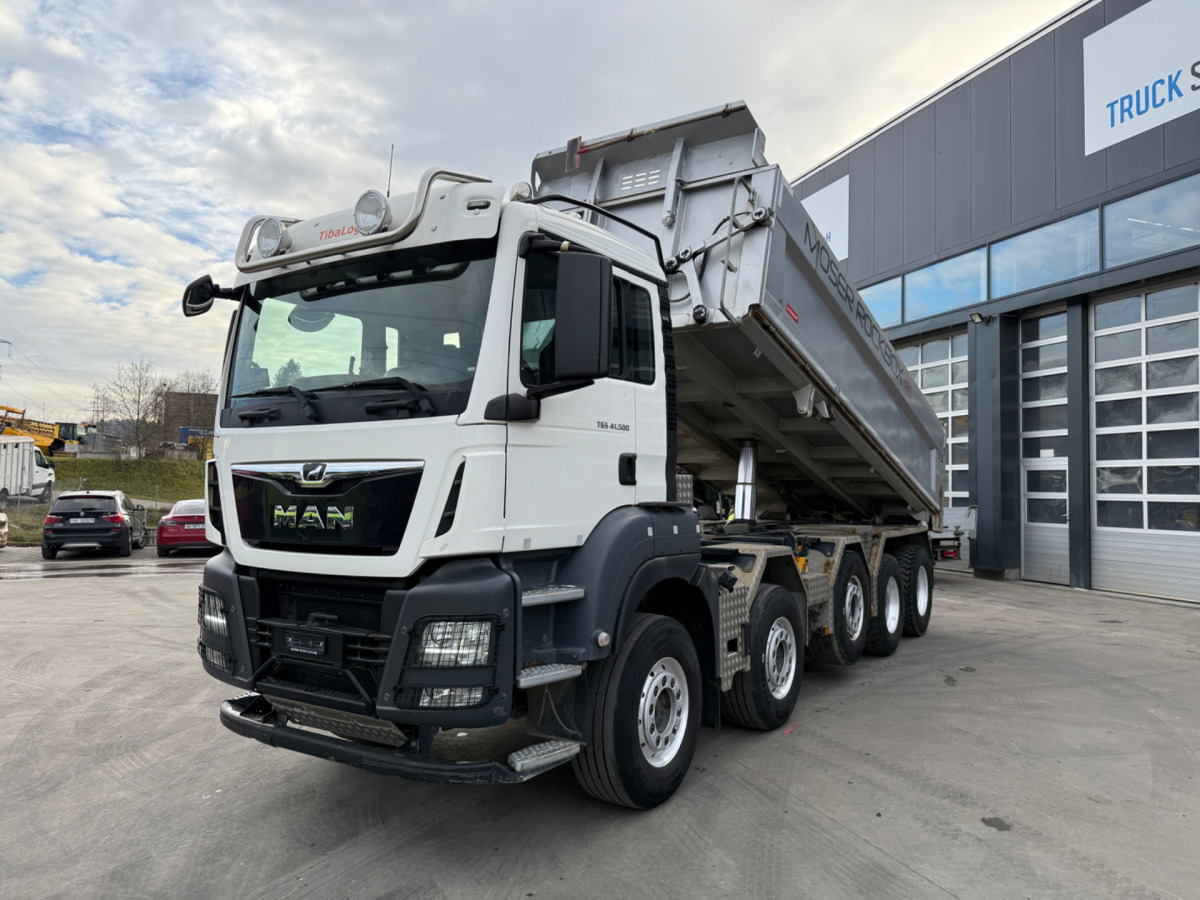 MAN TGS 41.500 10x4 Moser 2-Seiten - Billenőplatós teherautó: 2 kép. MAN TGS 41.500 10x4 Moser 2-Seiten - Billenőplatós teherautó: 2 kép.