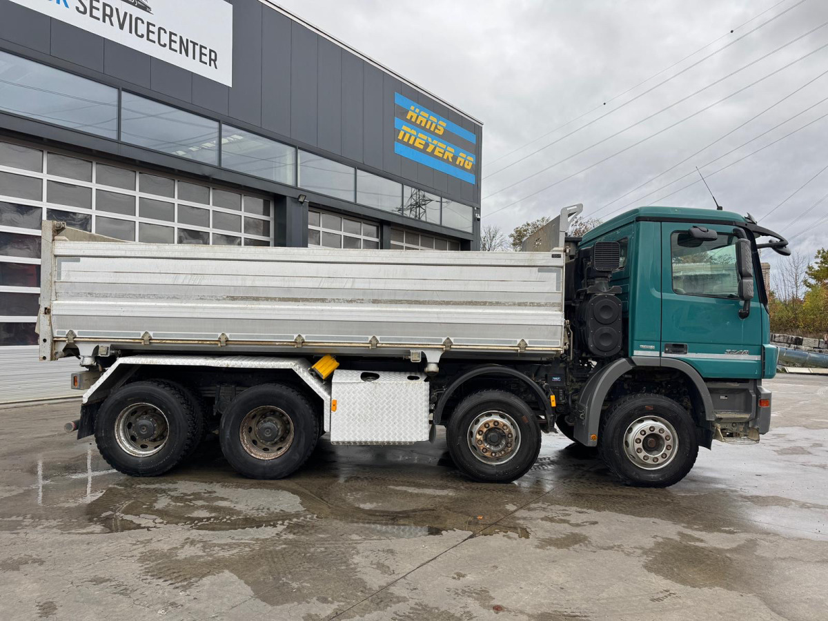 MERCEDES Actros 3248 8x4 3S Moser Bordmatik - Billenőplatós teherautó: 5 kép. MERCEDES Actros 3248 8x4 3S Moser Bordmatik - Billenőplatós teherautó: 5 kép.