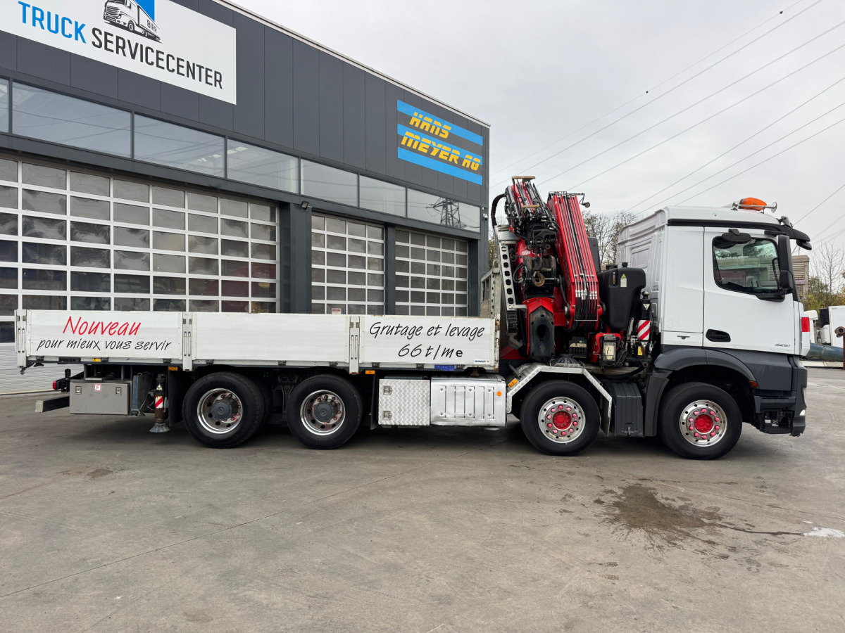MERCEDES Arocs 3251 8x4 Fassi 660 6-6 - Darus autó: 5 kép. MERCEDES Arocs 3251 8x4 Fassi 660 6-6 - Darus autó: 5 kép.