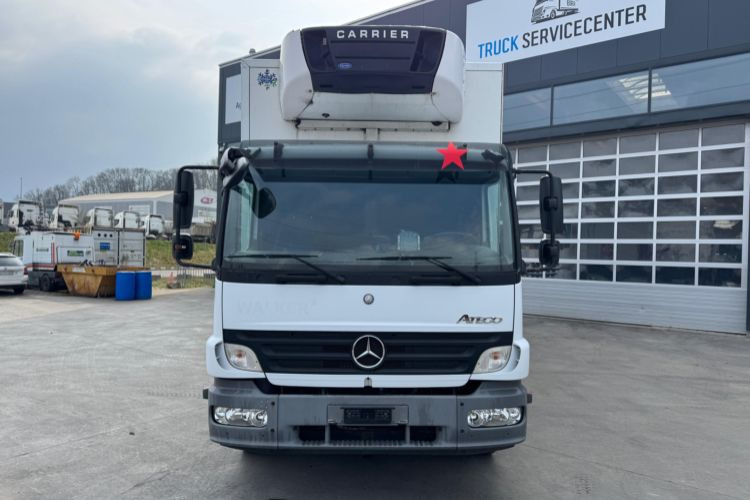 Mercedes-Benz Atego 1629 4x2 Carrier Supra 750 - Hűtős teherautó: 2 kép. Mercedes-Benz Atego 1629 4x2 Carrier Supra 750 - Hűtős teherautó: 2 kép.