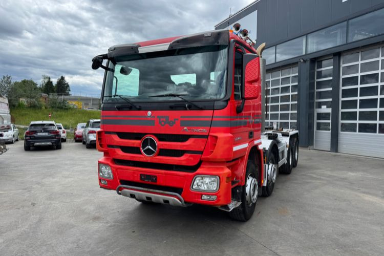 Mercedes-Benz BENZ ACTROS 3248 MP3 1L64 - Horgos rakodó teherautó: 1 kép. Mercedes-Benz BENZ ACTROS 3248 MP3 1L64 - Horgos rakodó teherautó: 1 kép.
