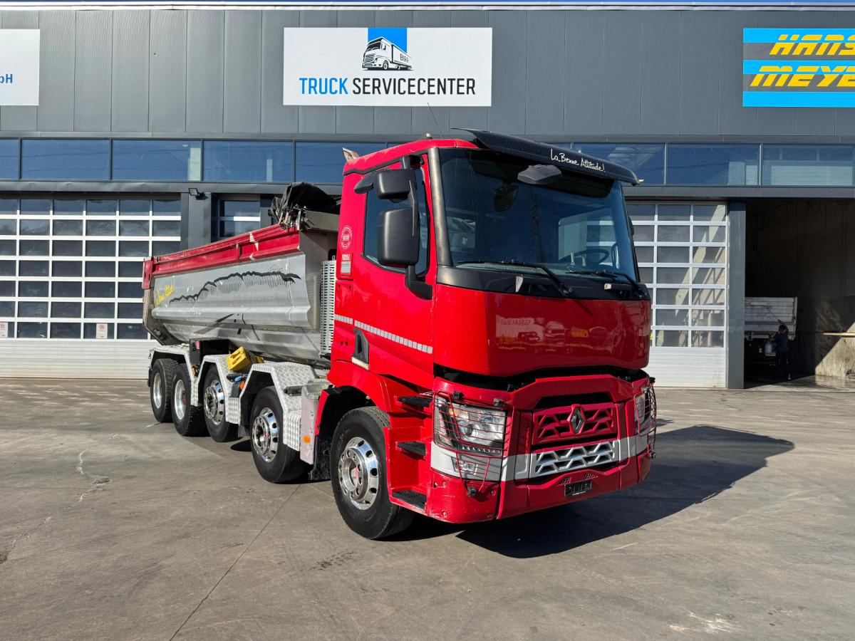 RENAULT C520 10x4 Abschiebemulde (no tipper) - Horgos rakodó teherautó: 3 kép. RENAULT C520 10x4 Abschiebemulde (no tipper) - Horgos rakodó teherautó: 3 kép.