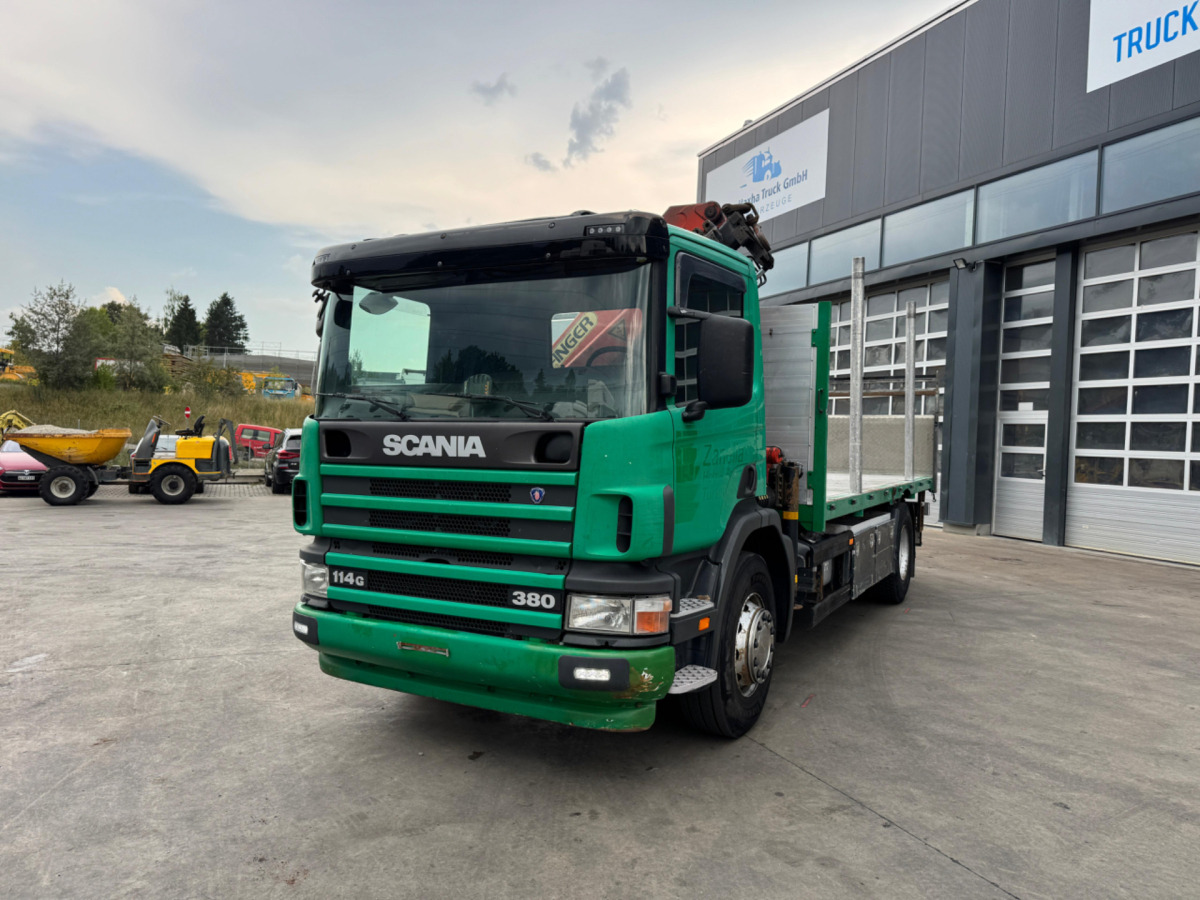 SCANIA 380 4x2 Palfinger 9502-3 - Darus autó: 3 kép. SCANIA 380 4x2 Palfinger 9502-3 - Darus autó: 3 kép.