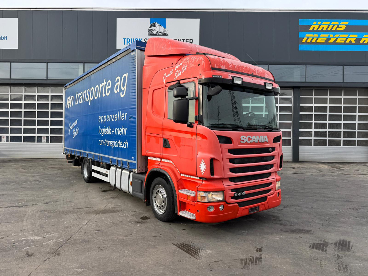 SCANIA G400 4x2 Mega 3 M Innenhöhe - Ponyvás teherautó: 3 kép. SCANIA G400 4x2 Mega 3 M Innenhöhe - Ponyvás teherautó: 3 kép.