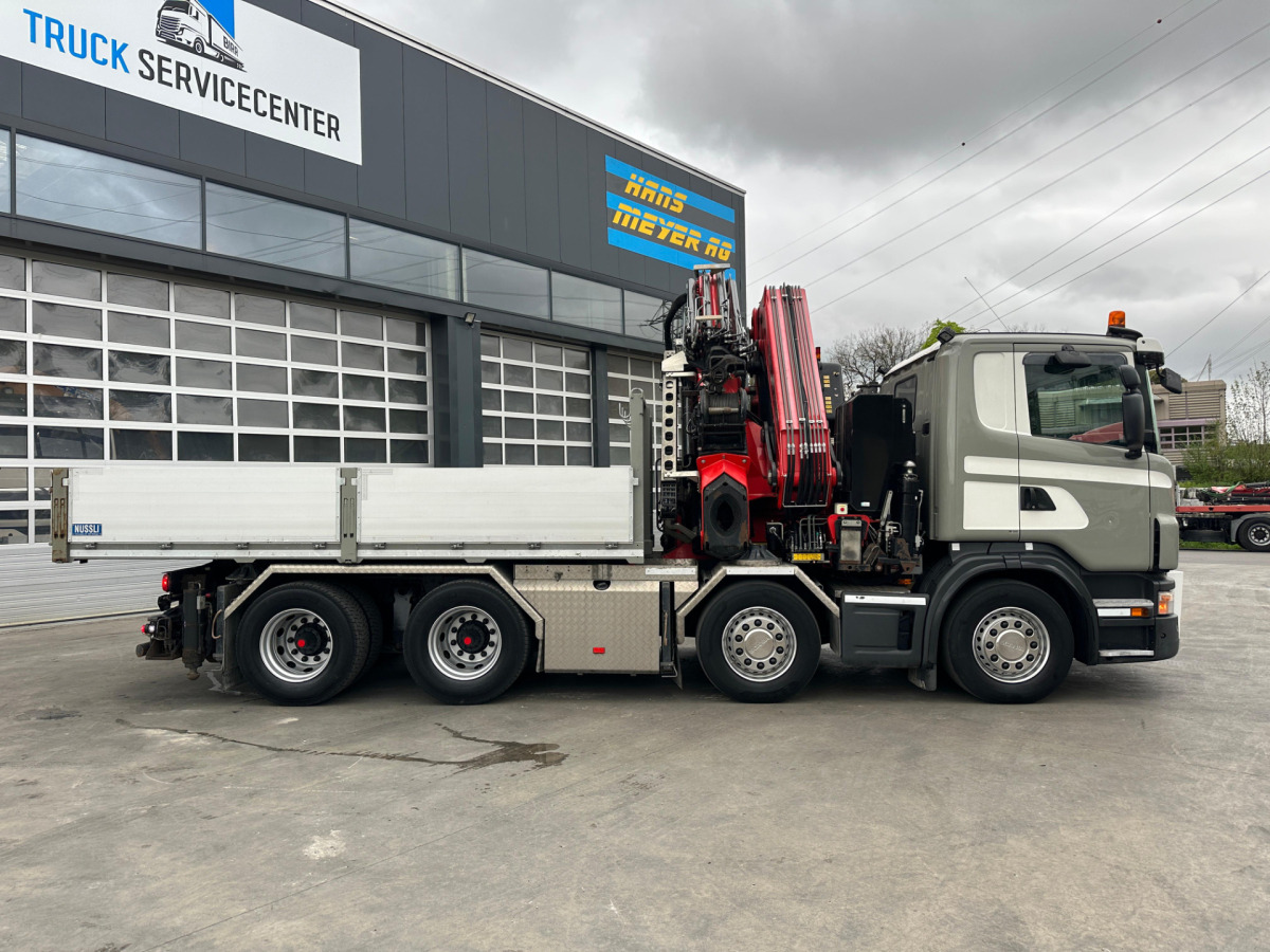 SCANIA G480 8x4 SZM/Pritsche Fassi 950 lízing SCANIA G480 8x4 SZM/Pritsche Fassi 950: 13 kép.