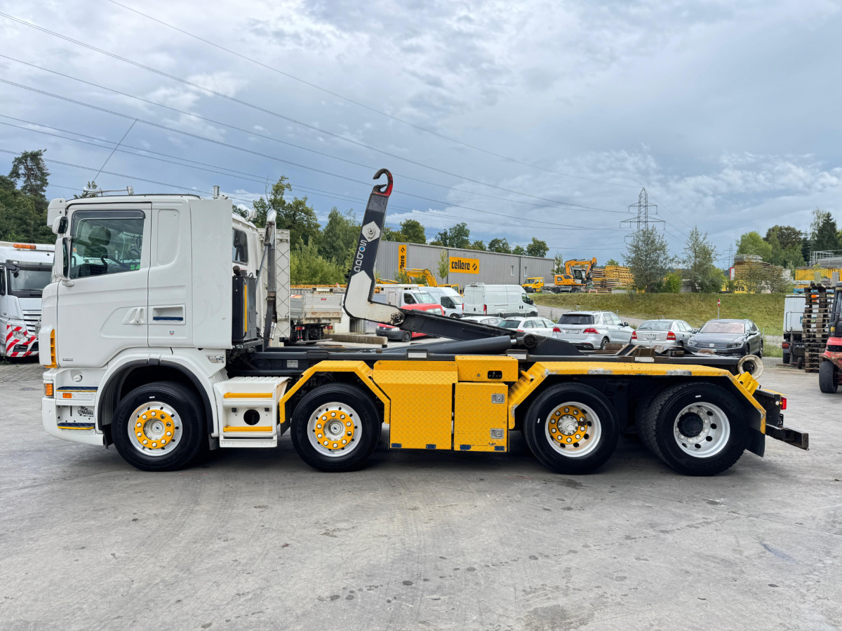 Horgos rakodó teherautó SCANIA G480 8x4 Sobag: 8 kép. Horgos rakodó teherautó SCANIA G480 8x4 Sobag: 8 kép.