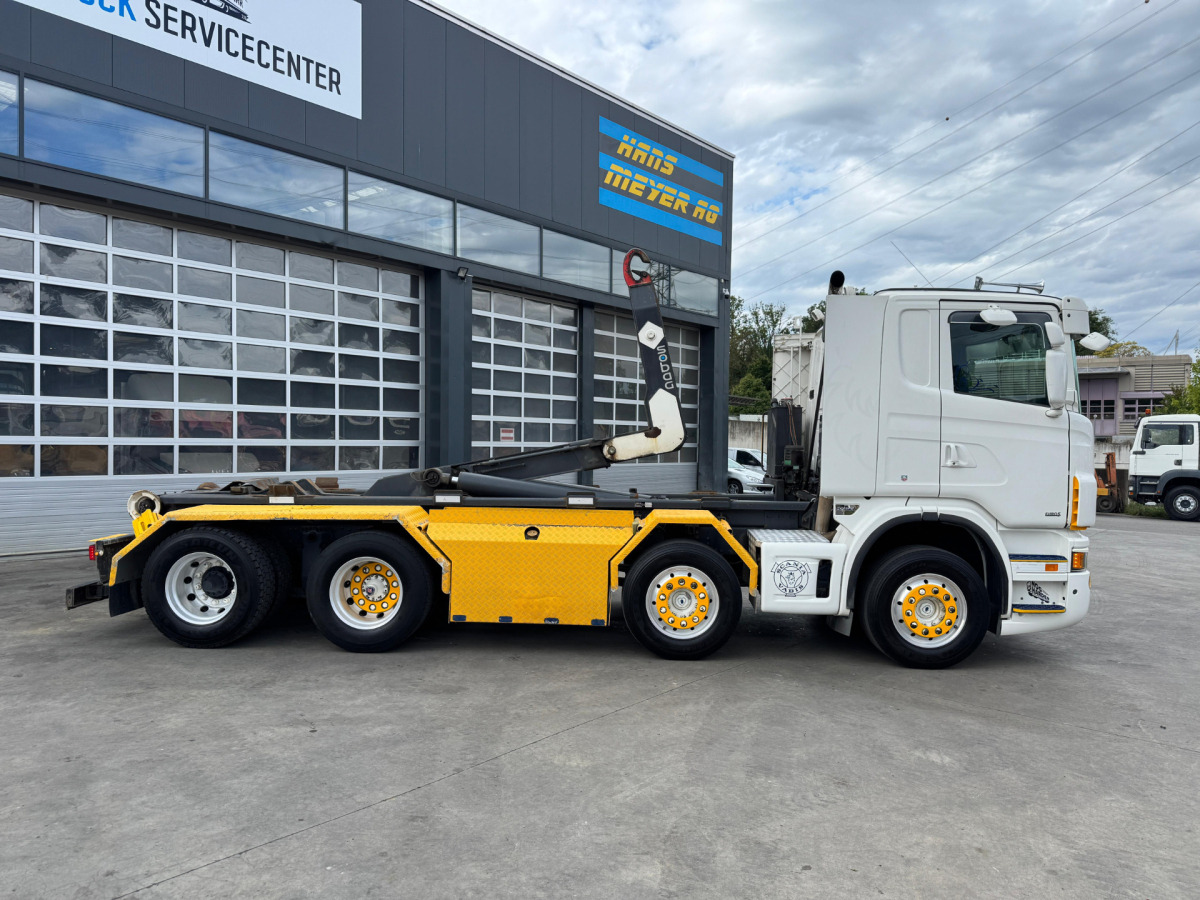 SCANIA G480 8x4 Sobag - Horgos rakodó teherautó: 4 kép. SCANIA G480 8x4 Sobag - Horgos rakodó teherautó: 4 kép.
