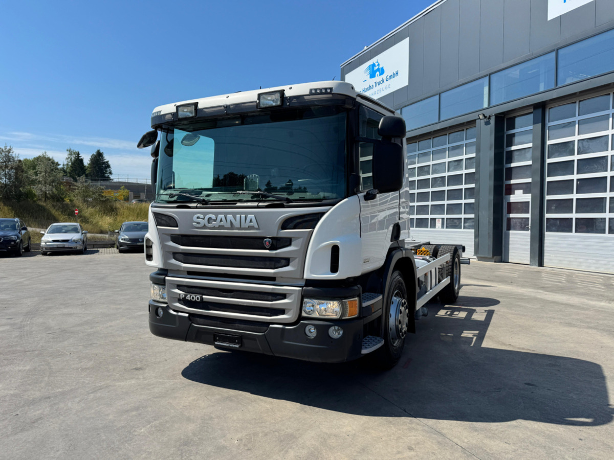 SCANIA P400 4x2 Chassis - Alvaz teherautó: 1 kép. SCANIA P400 4x2 Chassis - Alvaz teherautó: 1 kép.