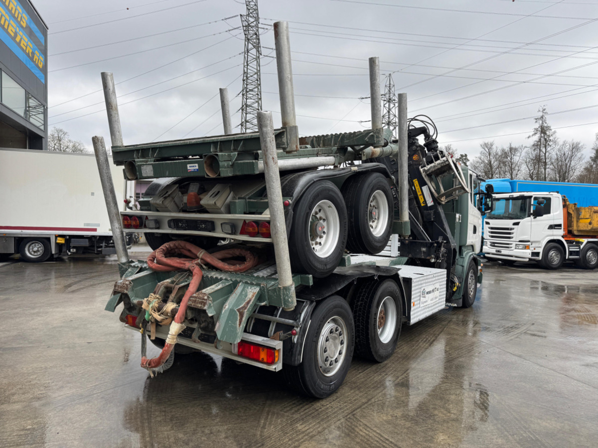 SCANIA R480 6x2 Loglift F265 mit Dolly - Rönkszállító teherautó: 5 kép. SCANIA R480 6x2 Loglift F265 mit Dolly - Rönkszállító teherautó: 5 kép.