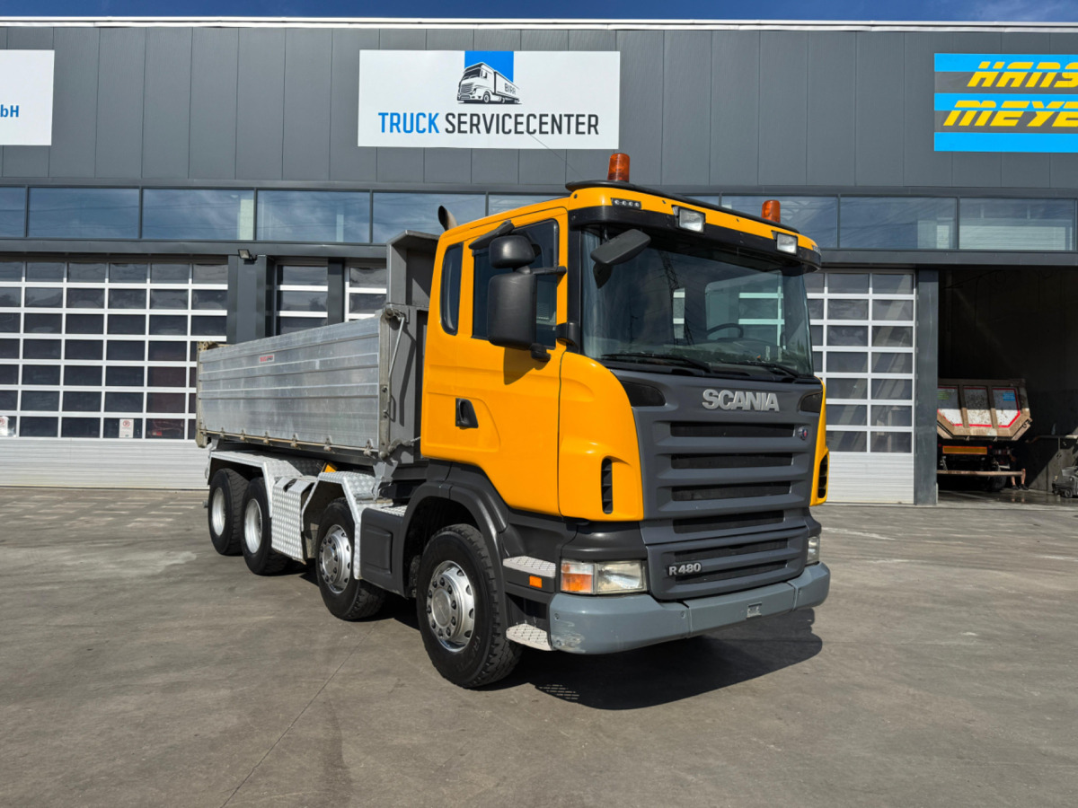 SCANIA R480 8x4 3S Kipper - Billenőplatós teherautó: 3 kép. SCANIA R480 8x4 3S Kipper - Billenőplatós teherautó: 3 kép.