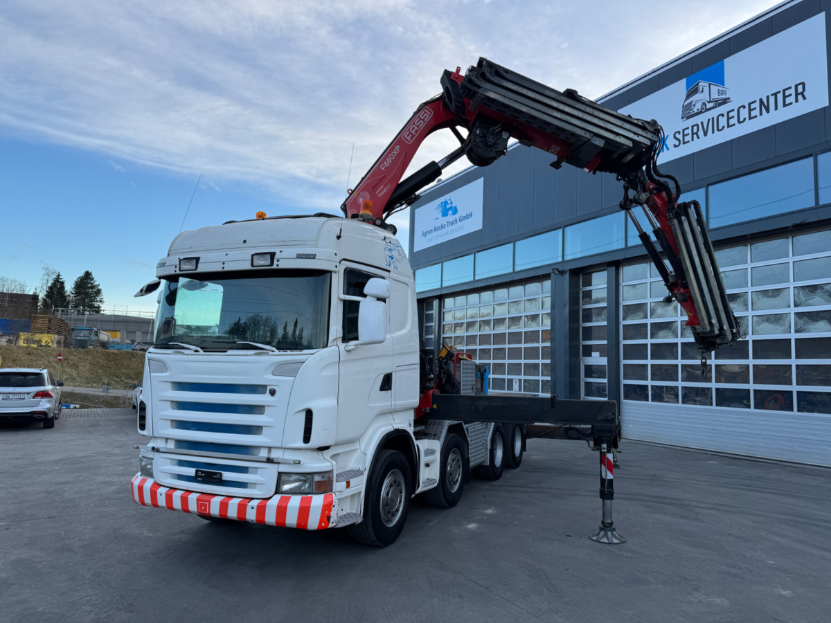 SCANIA R480 8x4 Fassi 660 SZM/Pritsche - Darus autó: 1 kép. SCANIA R480 8x4 Fassi 660 SZM/Pritsche - Darus autó: 1 kép.
