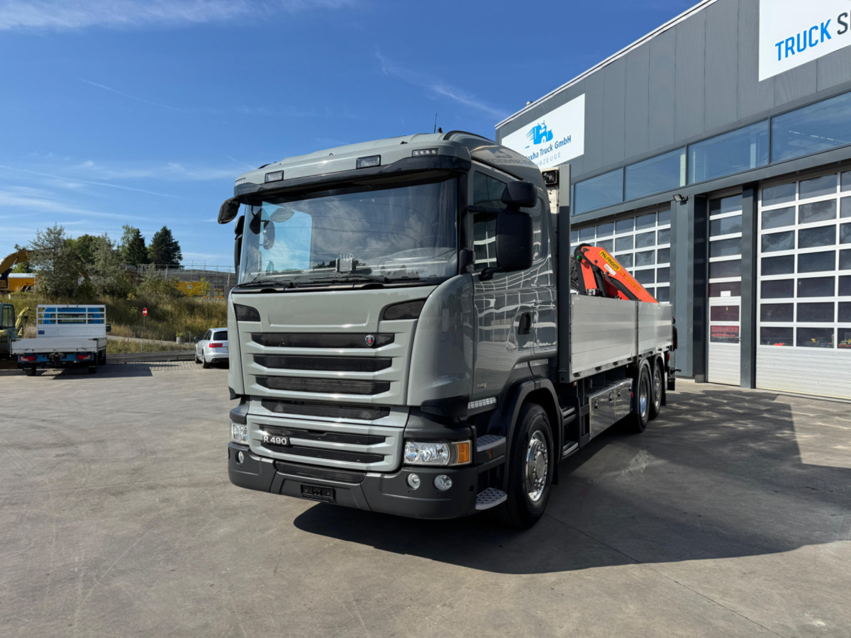 SCANIA R490 6x2 PK18002-4 - Darus autó: 1 kép. SCANIA R490 6x2 PK18002-4 - Darus autó: 1 kép.