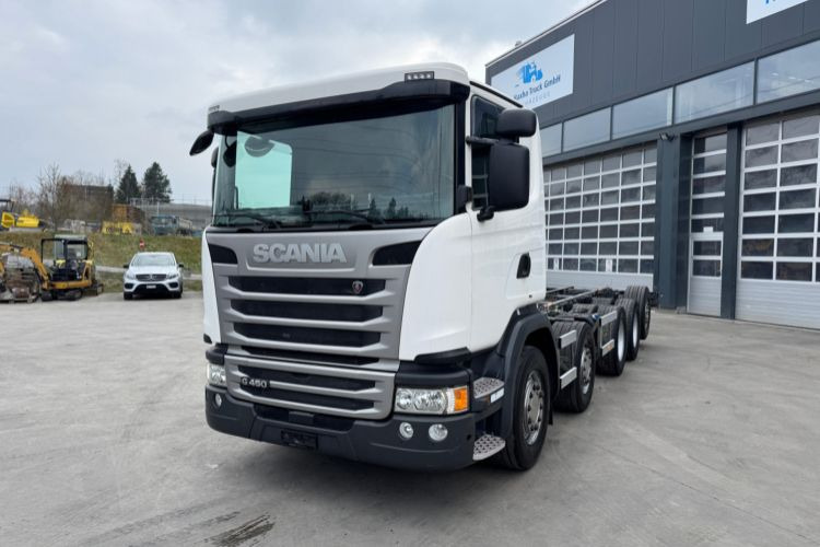 Scania G450 10x4 - Alvaz teherautó: 1 kép. Scania G450 10x4 - Alvaz teherautó: 1 kép.