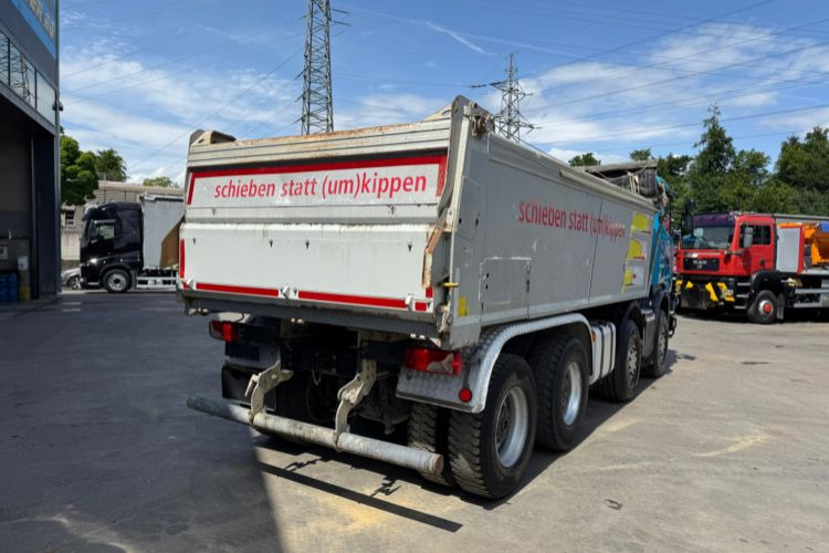 Scania G450 8x4 Abschiebemulde (no tipper) - Billenőplatós teherautó: 5 kép. Scania G450 8x4 Abschiebemulde (no tipper) - Billenőplatós teherautó: 5 kép.
