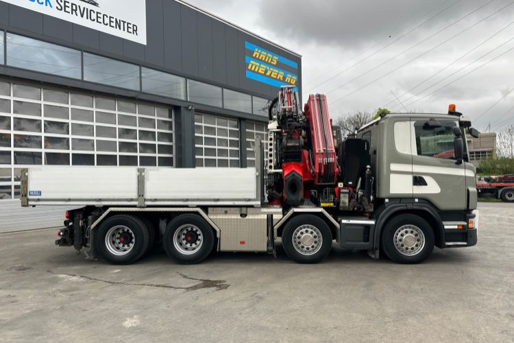 Scania G480 8x4 SZM/Pritsche Fassi 950 lízing Scania G480 8x4 SZM/Pritsche Fassi 950: 13 kép.