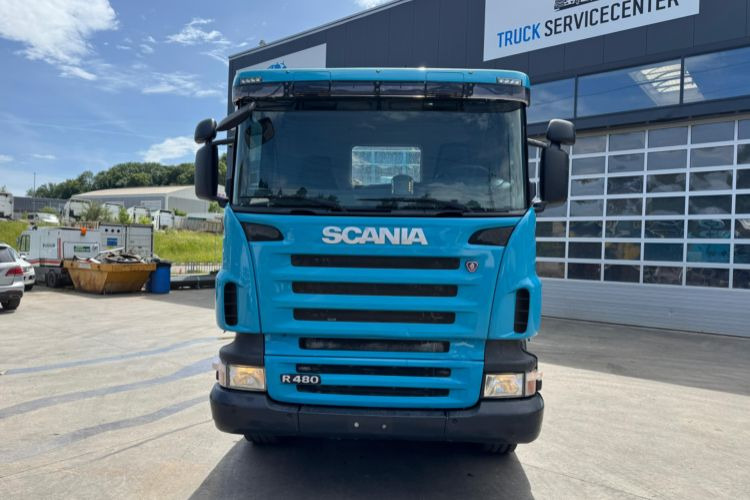 Scania R480 8x4 Moser 16m3 - Konténerszállító: 2 kép. Scania R480 8x4 Moser 16m3 - Konténerszállító: 2 kép.
