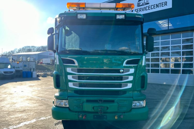 Scania R480 8x4 SWS SZM/Kran/Pritsche - Darus autó: 4 kép. Scania R480 8x4 SWS SZM/Kran/Pritsche - Darus autó: 4 kép.