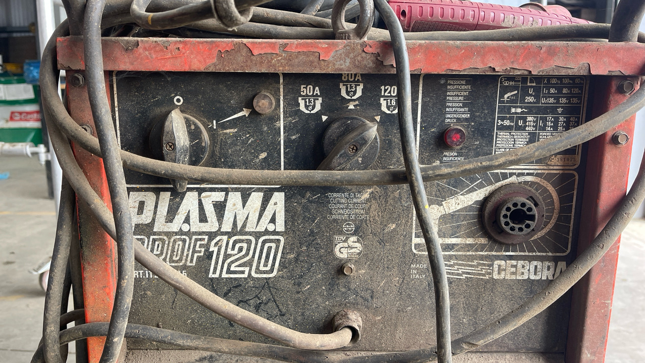 CEBORA PROF 120, PLASMA CUTTER, ELECTRIC, 3PHASE (UNTESTED) - Építőipari berendezések: 4 kép. CEBORA PROF 120, PLASMA CUTTER, ELECTRIC, 3PHASE (UNTESTED) - Építőipari berendezések: 4 kép.