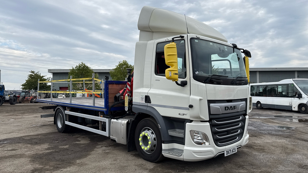 DAF CF 410 - Platós teherautó, Darus autó: 1 kép. DAF CF 410 - Platós teherautó, Darus autó: 1 kép.