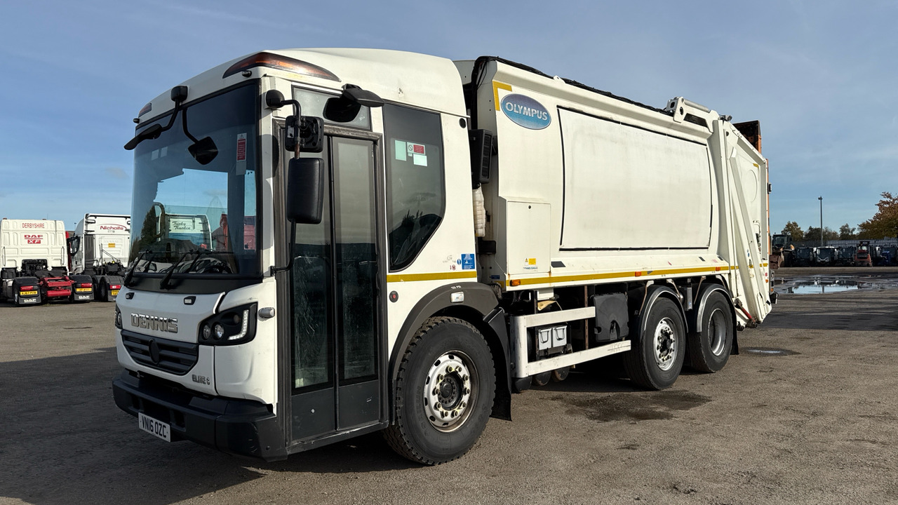 DENNIS ELITE  6 - Szemetesautó: 2 kép. DENNIS ELITE  6 - Szemetesautó: 2 kép.