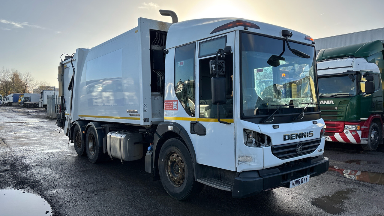 Dennis Elite 6 - Szemetesautó: 1 kép. Dennis Elite 6 - Szemetesautó: 1 kép.