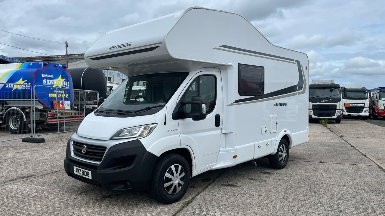 FIAT DUCATO WEINSBERG CARAHOME - Alkóvos lakóautó: 2 kép. FIAT DUCATO WEINSBERG CARAHOME - Alkóvos lakóautó: 2 kép.