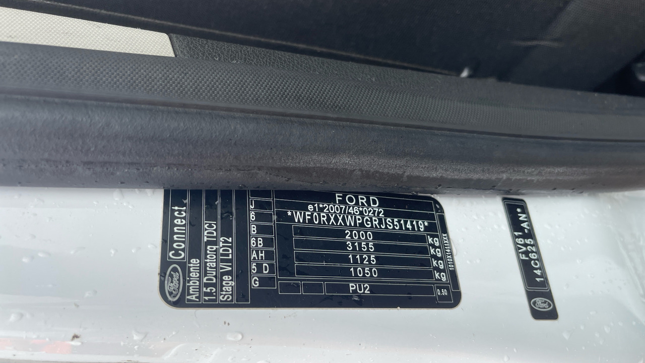 Kis furgon FORD TRANSIT CONNECT 200 1.5 TDCI 100PS: 7 kép.