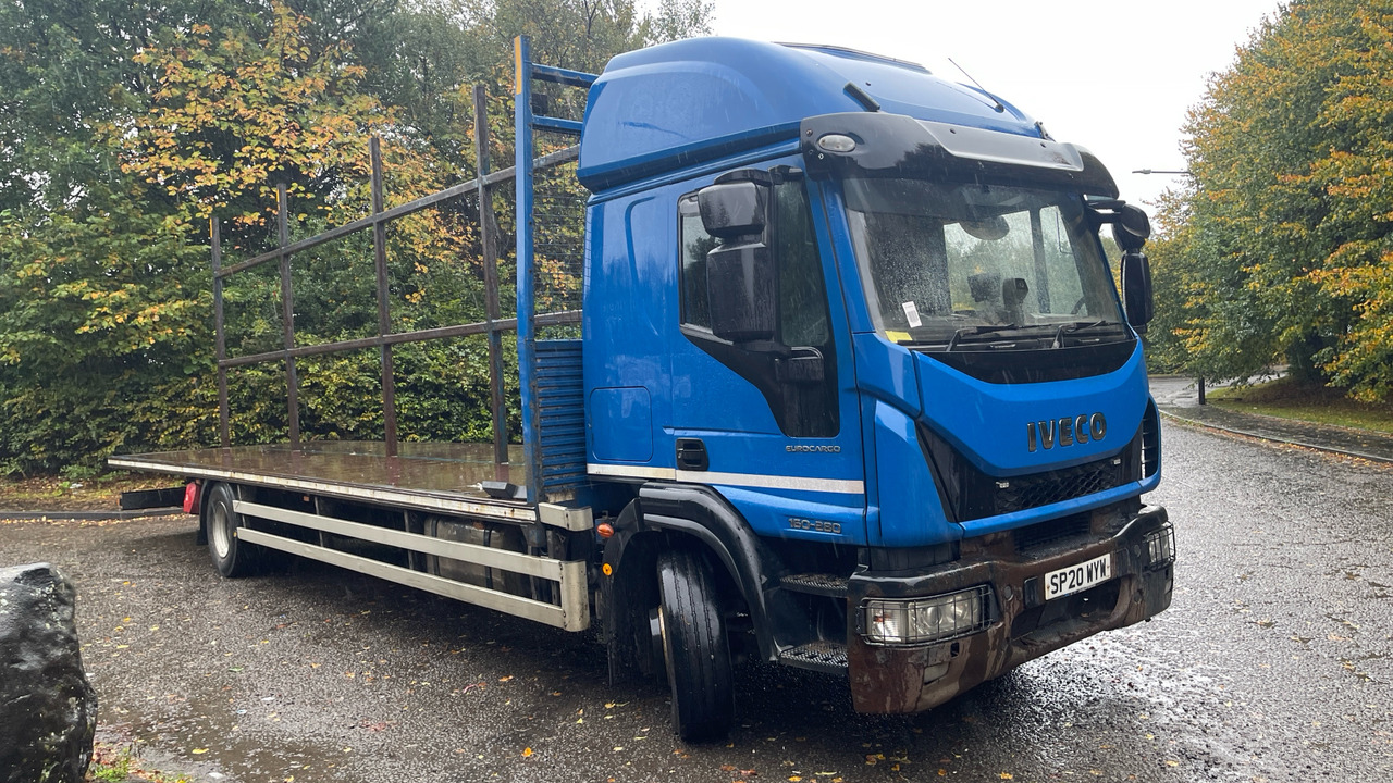 IVECO EUROCARGO 160-280 - Platós teherautó: 1 kép. IVECO EUROCARGO 160-280 - Platós teherautó: 1 kép.