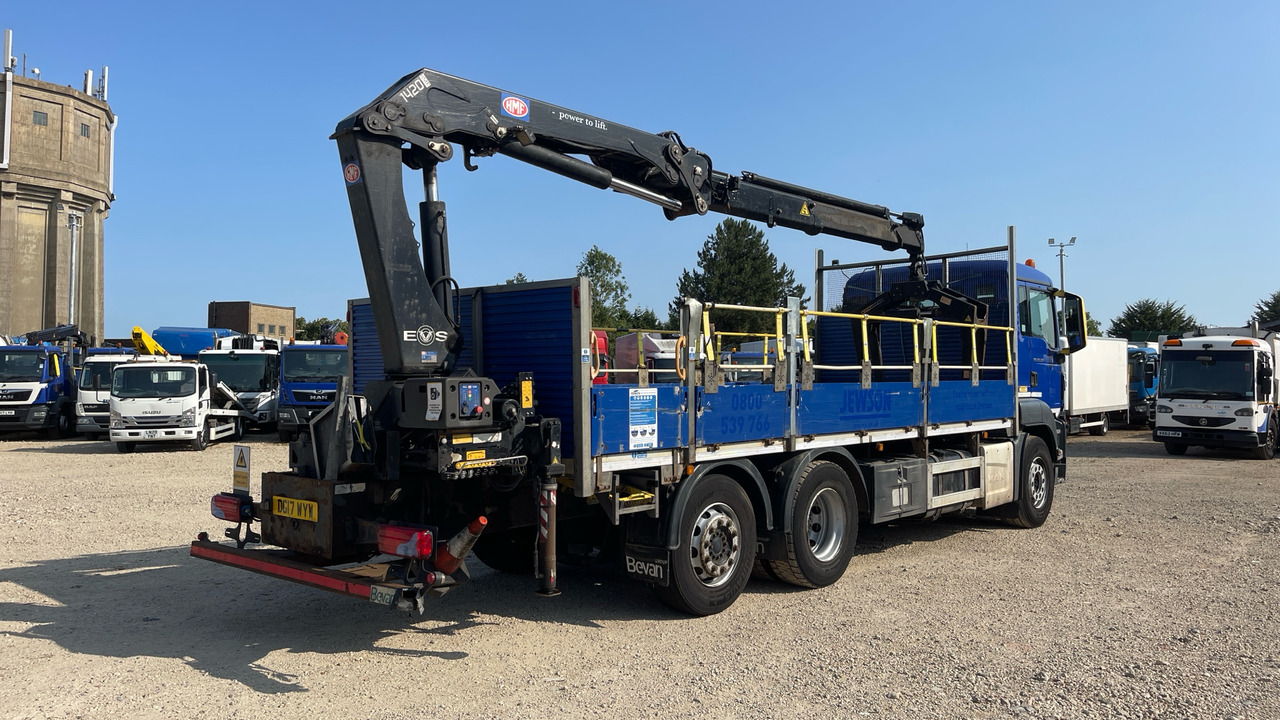 MAN TGS 26.360 - Platós teherautó, Darus autó: 4 kép. MAN TGS 26.360 - Platós teherautó, Darus autó: 4 kép.