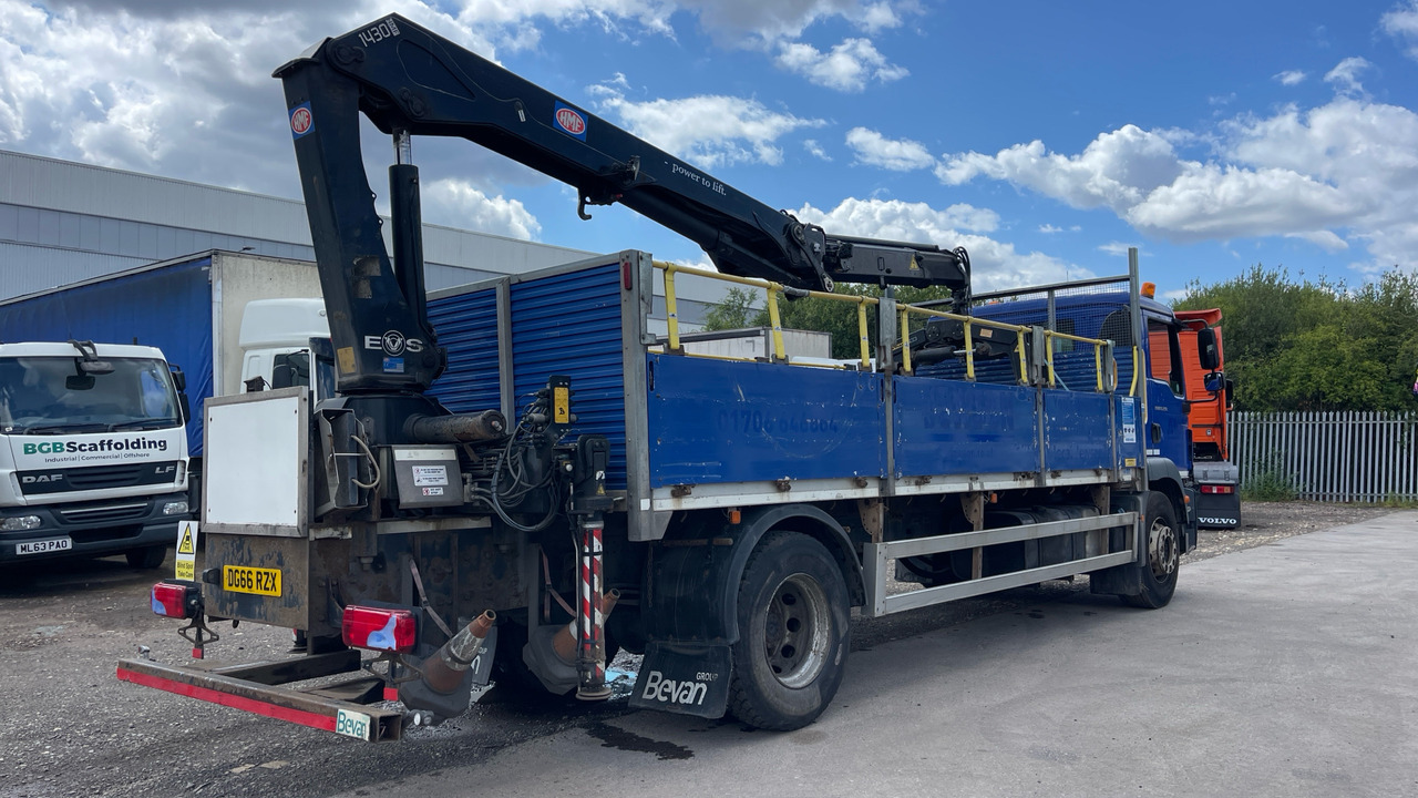 Man TGM 18.250 - Platós teherautó, Darus autó: 4 kép. Man TGM 18.250 - Platós teherautó, Darus autó: 4 kép.