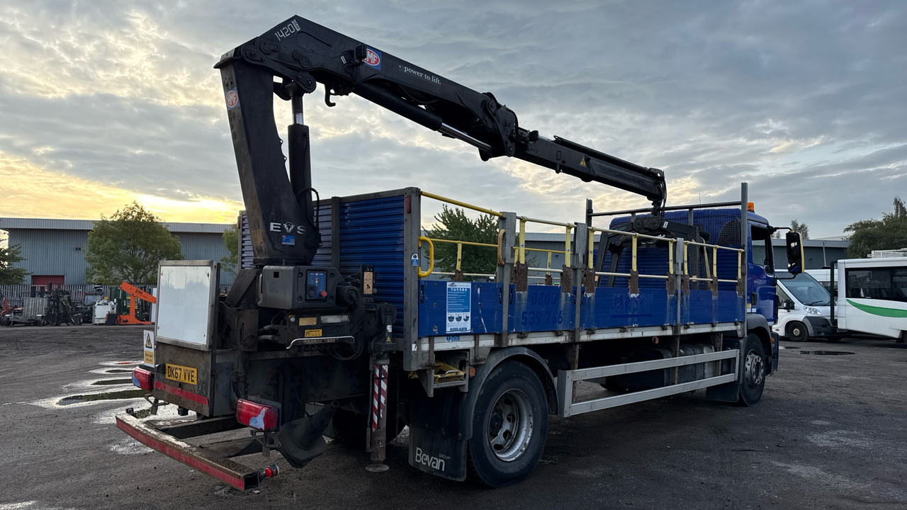 Man TGM 18.250 - Platós teherautó, Darus autó: 4 kép. Man TGM 18.250 - Platós teherautó, Darus autó: 4 kép.